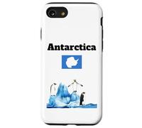 Drapeau de l'Antarctique Souvenir Penguin Lover Antarctic Trip Coque pour iPhone SE (2020) / 7/8