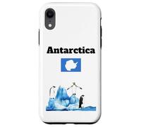 Drapeau de l'Antarctique Souvenir Penguin Lover Antarctic Trip Coque pour iPhone XR