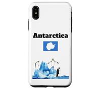 Drapeau de l'Antarctique Souvenir Penguin Lover Antarctic Trip Coque pour iPhone XS Max