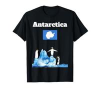 Drapeau de l'Antarctique Souvenir Penguin Lover Antarctic Trip T-Shirt