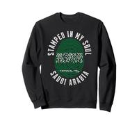 Drapeau de l'Arabie Saoudite estampillé « My Soul » Sweatshirt