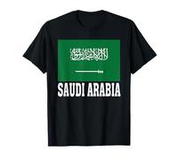 Drapeau de l'Arabie Saoudite - Souvenir Patriotique des Racines nationales T-Shirt