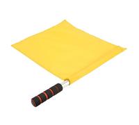 Drapeau de l'arbitre - Drapeau de pénalité portable | Drapeaux de signe de Sea Inxent Stee Linesman, drapeau de la main contre , drapeaux de sport d'entraînement, accessoire sportif