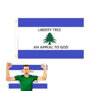 Drapeau de l'arbre Vintage | Drapeau de maison en pin de 3 x 5 pouces - Bannière d'arbre de jardin pour décoration extérieure, commémorations historiques, amélioration de l'atmosphère culturelle