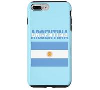 Drapeau de l'Argentine, Couleurs fières de la fierté Nationale Coque pour iPhone 7 Plus/8 Plus