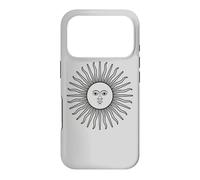 Drapeau de l'Argentine Soleil d'Argentine Sol DE Mayo (Noir) Coque pour iPhone 17 Pro