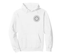 Drapeau de l'Argentine Soleil d'Argentine Sol DE Mayo (Noir) Sweat à Capuche