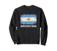 Drapeau de l'Argentine Vieilli Vintage Soleil de Mai Pride Argentine Sweatshirt