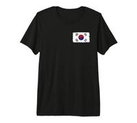 Drapeau de l'armée coréenne (à l'arrière) T-Shirt Haut de Gamme