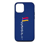 Drapeau de l'Arménie Arménien avec Inscription en Forme de cœur pour Le Jour de l'indépendance Coque pour iPhone 12/12 Pro