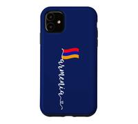 Drapeau de l'Arménie Arménien avec Inscription en Forme de cœur pour Le Jour de l'indépendance Coque pour iPhone 11