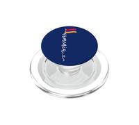 Drapeau de l'Arménie Arménien avec Inscription en Forme de cœur pour Le Jour de l'indépendance PopSockets PopGrip pour MagSafe