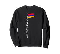 Drapeau de l'Arménie Arménien avec Inscription en Forme de cœur pour Le Jour de l'indépendance Sweatshirt