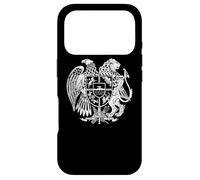 Drapeau de l'Arménie avec Blason Aigle Lion Coque pour iPhone 17 Pro