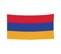 Drapeau de l'Arménie - Bannière de fête d'Halloween - Décoration extérieure pour clôture, porche, jardin, vacances