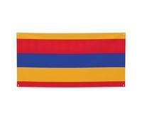 Drapeau de l'Arménie - Bannières de fête pliables pour intérieur et extérieur - Résistante aux déchirures