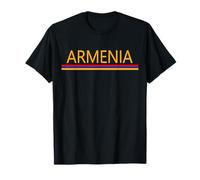 Drapeau de l'Arménie, couleurs du maillot de sport, style athlétique T-Shirt