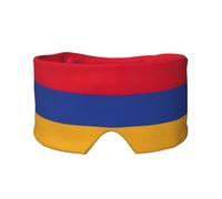 Drapeau de l'Arménie - Couverture pour les yeux - Pour la sieste, le voyage, le yoga, les yeux - Pour voyage, bureau, sieste, avion