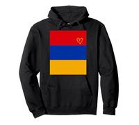 Drapeau de l'Arménie - Cœur arménien - Fête Nationale du Patrimoine Fier Sweat à Capuche