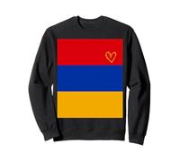 Drapeau de l'Arménie - Cœur arménien - Fête Nationale du Patrimoine Fier Sweatshirt