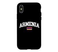 Drapeau de l'Arménie Diaspora Arménienne Nationalité Patriotique Cadeau Coque pour iPhone X/XS