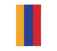 Drapeau de l'Arménie. Drapeau décoratif d'extérieur 0,9 x 1,5 m, bannière verticale en polyester
