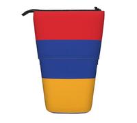Drapeau de l'Arménie Extensible Stand Crayon Pochette Multi-Design Oxford Tissu Réglable Hauteur Multi-Usages Cosmétique Sac Cosmétique