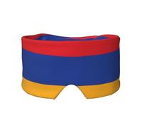 Drapeau de l'Arménie Masque doux pour les yeux - Masque de sommeil confortable pour les personnes dormant sur le côté, blocage de la lumière, masque relaxant sans pression pour les yeux