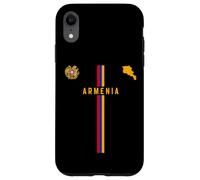 Drapeau de l'Arménie, Silhouette carte de l'Arménie, armoiries Coque pour iPhone XR
