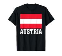Drapeau de l'Autriche - Souvenir Patriotique des Racines nationales T-Shirt