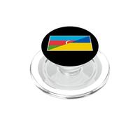 Drapeau de l'Azerbaïdjan Ukraine Nationalité ukrainienne PopSockets PopGrip pour MagSafe