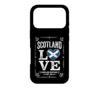 Drapeau de l'Écosse Cœur Chardon Fierté Vieilli Coque pour iPhone 17 Pro