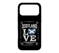 Drapeau de l'Écosse Cœur Chardon Fierté Vieilli Coque pour iPhone 17 Pro Max