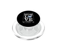 Drapeau de l'Écosse Cœur Chardon Fierté Vieilli PopSockets PopGrip pour MagSafe