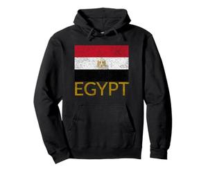 Drapeau de l'Égypte Armoiries du Caire Fierté égyptienne Sweat à Capuche