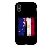 Drapeau de l'Égypte de Nouvelle-Zélande | Kiwi Egyptian Roots Coque pour iPhone X/XS