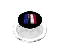 Drapeau de l'Égypte de Nouvelle-Zélande | Kiwi Egyptian Roots PopSockets PopGrip pour MagSafe