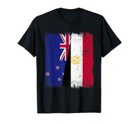 Drapeau de l'Égypte de Nouvelle-Zélande | Kiwi Egyptian Roots T-Shirt
