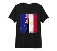 Drapeau de l'Égypte de Nouvelle-Zélande | Kiwi Egyptian Roots T-Shirt Haut de Gamme
