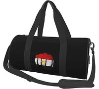 Drapeau de l'Egypte Fist Power Bagage de Voyage Sac de Sport Sac de Sport Pliable à roulettes Noir