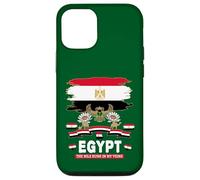 Drapeau de l'Égypte Idée de tenue pour femme sur le thème du drapeau égyptien Coque pour iPhone 12/12 Pro