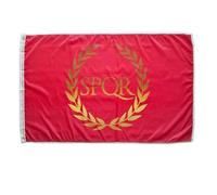 Drapeau de l'Empire romain 150 x 90 cm pour Palo - Drapeau SPQR
