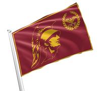 Drapeau de l'Empire romain Christian Western SPQR - Bannière européenne de la démocratie et de l'histoire de la Rome antique - Matériau de couleur antidécoloration - Convient pour la décoration