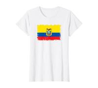 Drapeau de l'Équateur T-Shirt Graphique avec Valeur