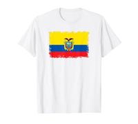 Drapeau de l'Équateur T-Shirt Graphique avec Valeur