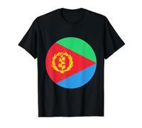 Drapeau de l'Érythrée Corne de l'Afrique Mer Rouge T-Shirt Graphique avec Valeur