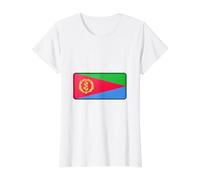 Drapeau de l'Érythrée Corne de l'Afrique Mer Rouge T-Shirt Graphique avec Valeur