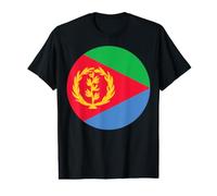 Drapeau de l'Érythrée Corne de l'Afrique Mer Rouge T-Shirt Graphique avec Valeur