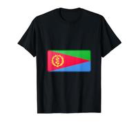 Drapeau de l'Érythrée Corne de l'Afrique Mer Rouge T-Shirt Graphique avec Valeur