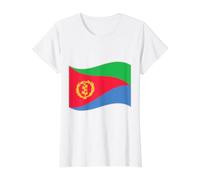 Drapeau de l'Érythrée Corne de l'Afrique Mer Rouge T-Shirt Graphique avec Valeur